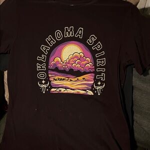 Oklahoma Spirit Graphic Tee - Black